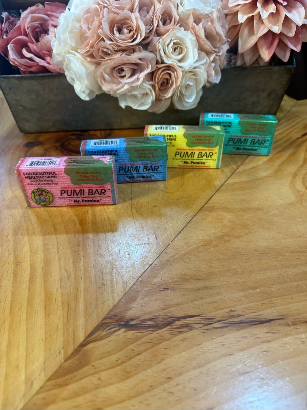 Pumi Bar Exfoliating Soap - 4 Pack